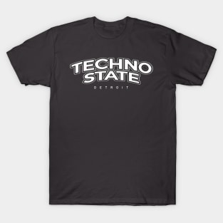 Detroit: Techno State - White T-Shirt